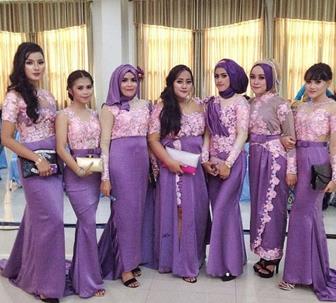 Model Baju Kebaya Seragam Pengantin Simple Tapi Mewah