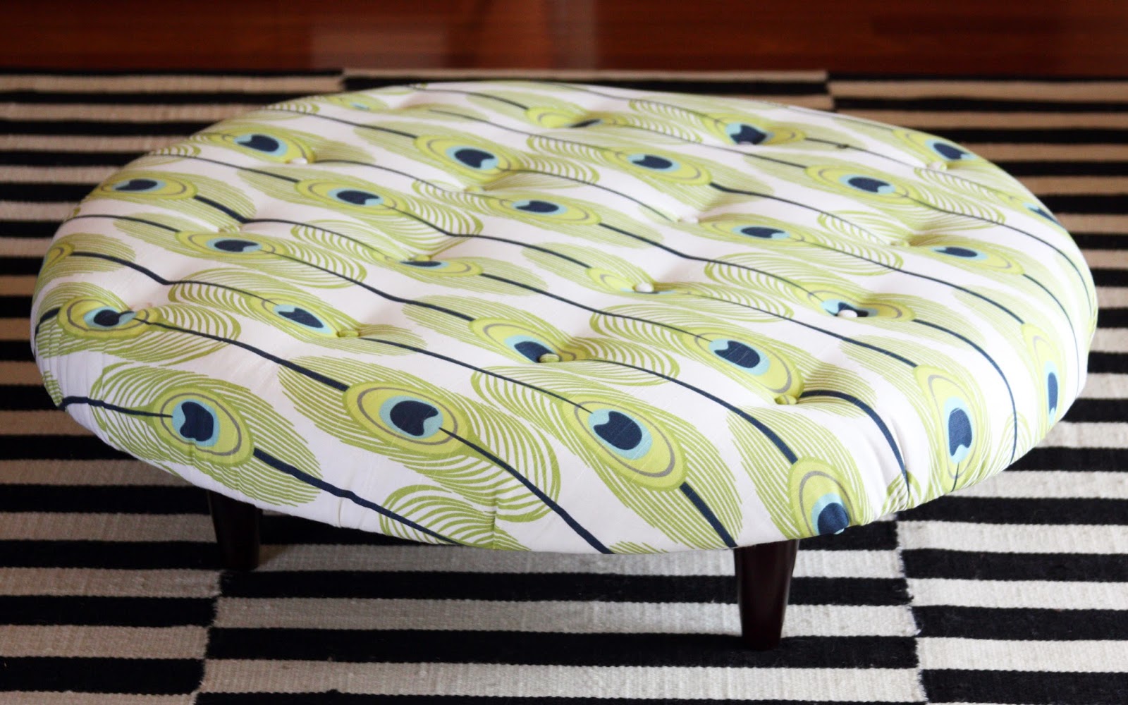 Stella+Olive [DIY] Tufted Ottoman . . . . . a tufting initiation