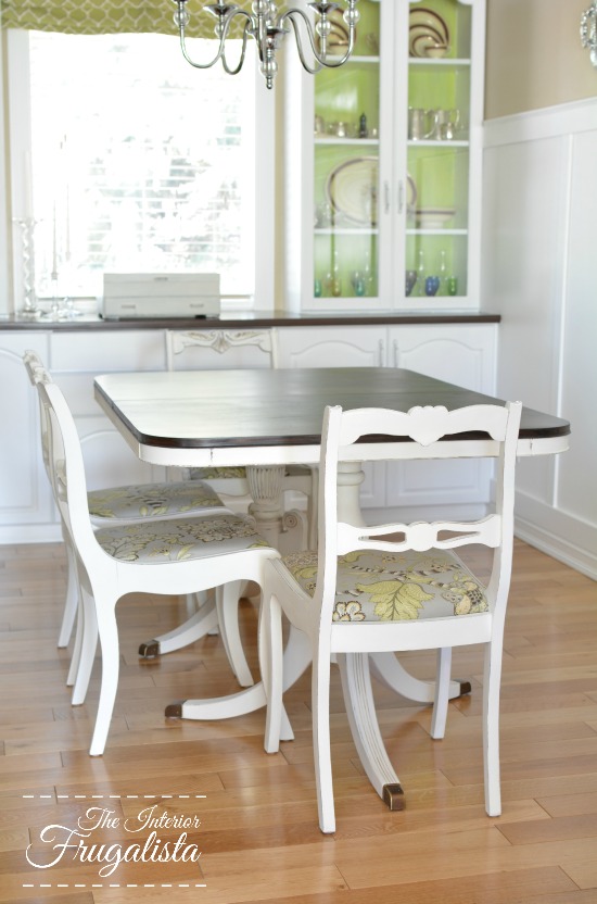 Thrift Score A Set Of Duncan Phyfe Dining Chairs The Thrift Duncan Phyfe Dining Chairs Get A Makeover To Go With Table