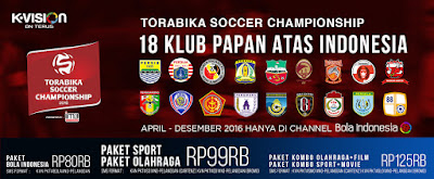 Cara Nonton Torabika Soccer Championship (TSC) 2016