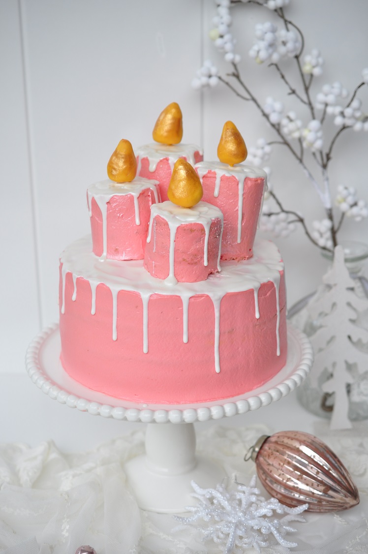 Caketime By Tamaris Granatapfel Torte Mit Kerzen