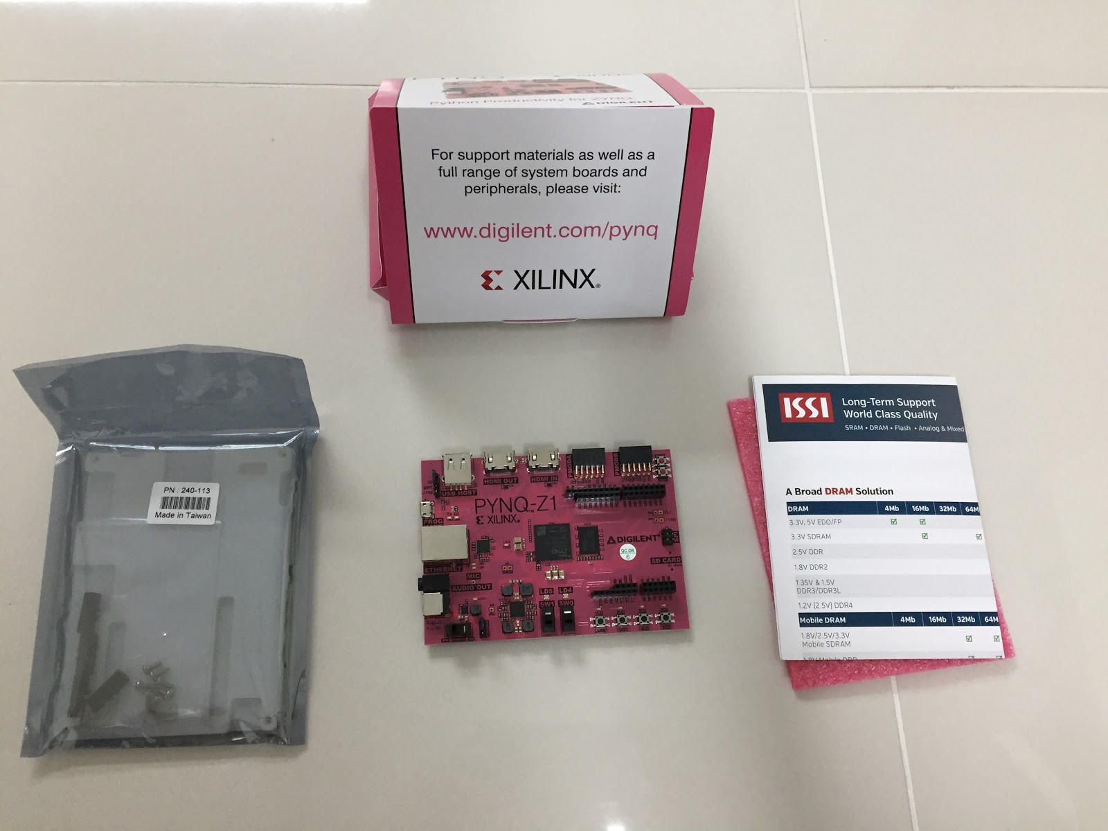 Xilinx PYNQ-Z1 ボード PYNQ-Z1 Python Productivity Board - Digilent | Mouser