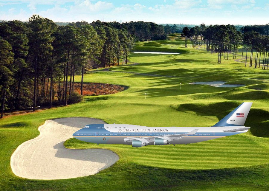 Guinness World Records Names Air Force One Most Expensive Golf Cart