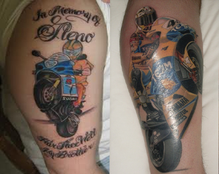 Motoblogn: The Check Out My Sportbike Motorcycle Tattoo Gallery