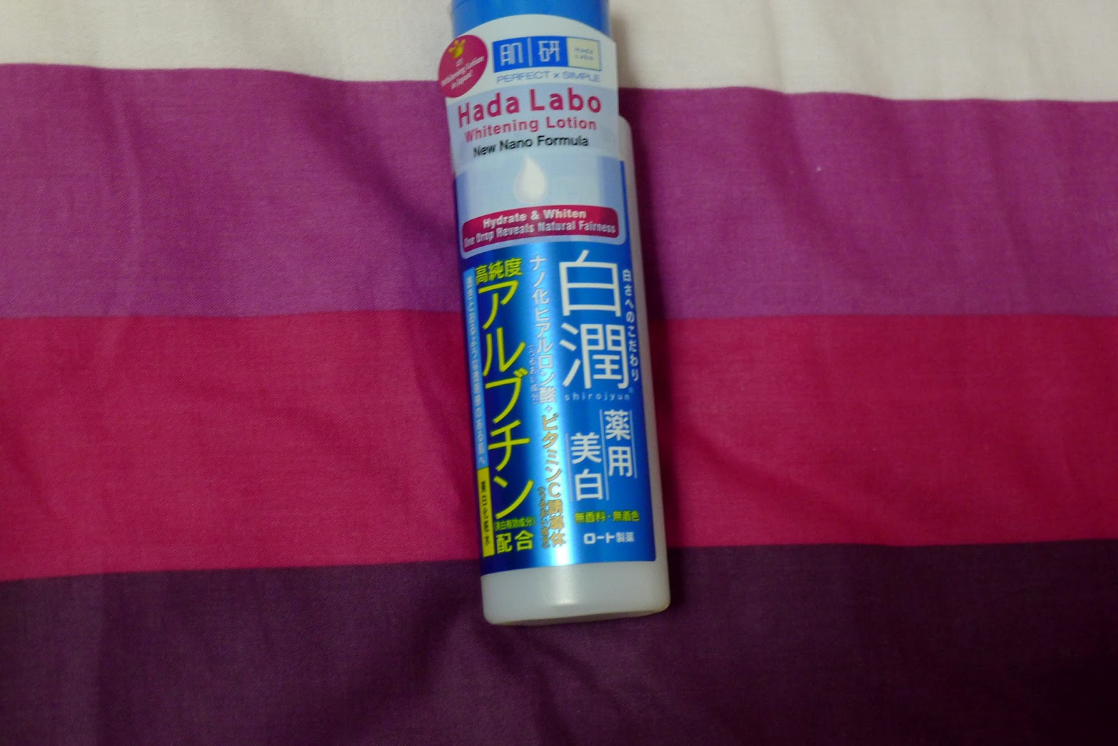 Vanity La Vie [Product Review] Hada Labo Arbutin Whitening Lotion