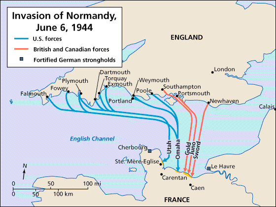Resultado de imagen para normandia dia d mapa