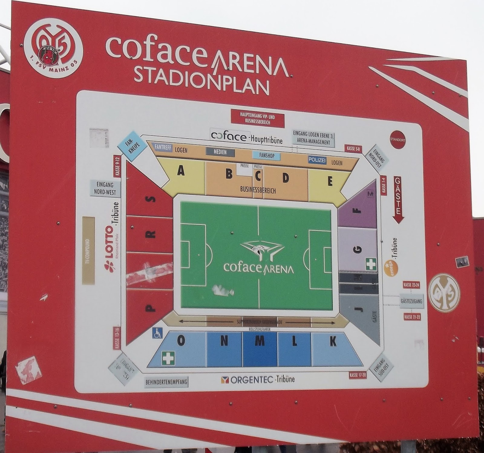 The Wycombe Wanderer: Mainz 05 - Coface Arena