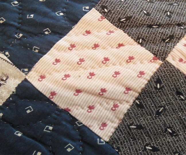 Barbara Brackman s MATERIAL CULTURE Clues in an Old Quilt