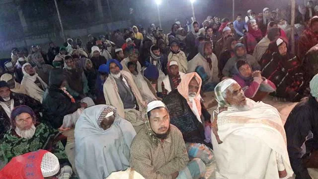 Tafsirul Qur'an Mahfil held at Chinnai Garar Bazar School ground