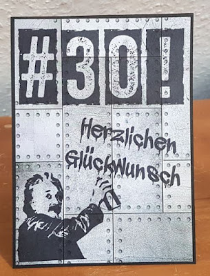 Mamapias Stempelecke 30 Popup Panel Card Zum 30 Geburtstag Fur Paperminutes 514