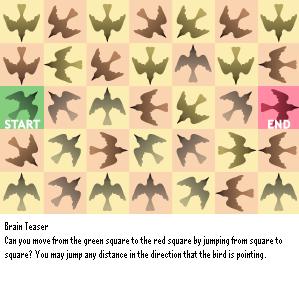 Migration maze puzzle