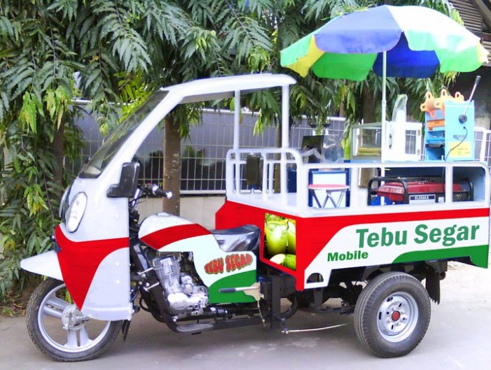 12 Modifikasi Motor Roda Tiga Untuk Usaha