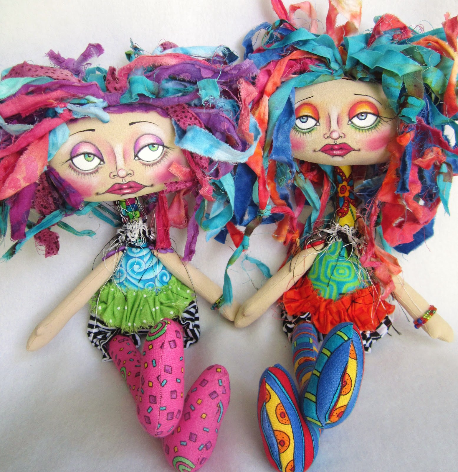 Creative Characters: TatterS fun & whimsical rag dolls
