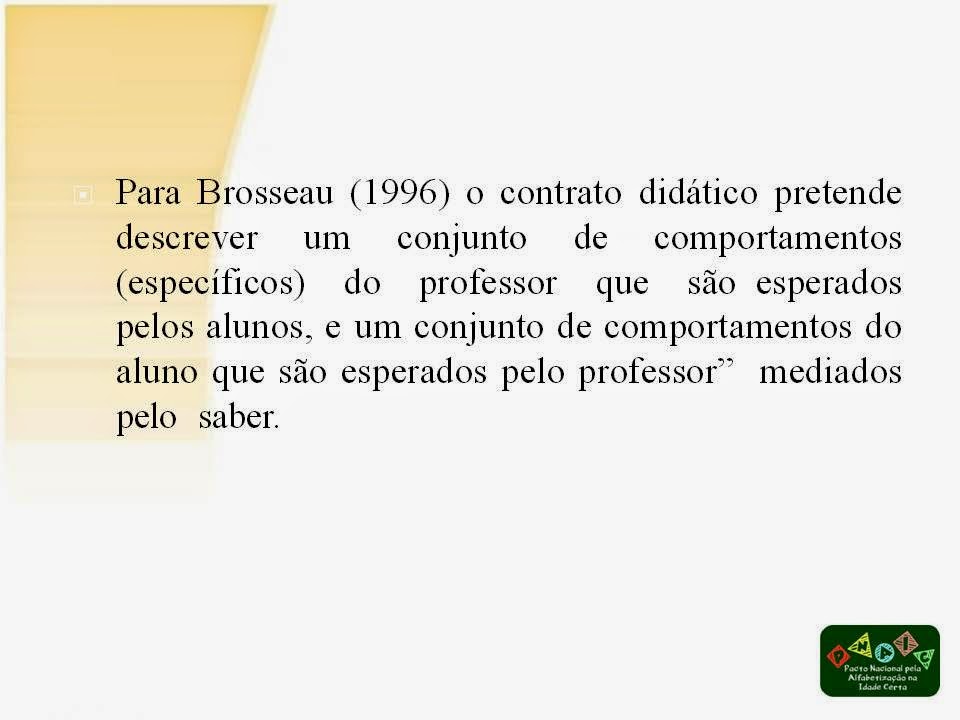 Elabore Um Exemplo De Contrato Didatico Entre O Gestor Pedagogico