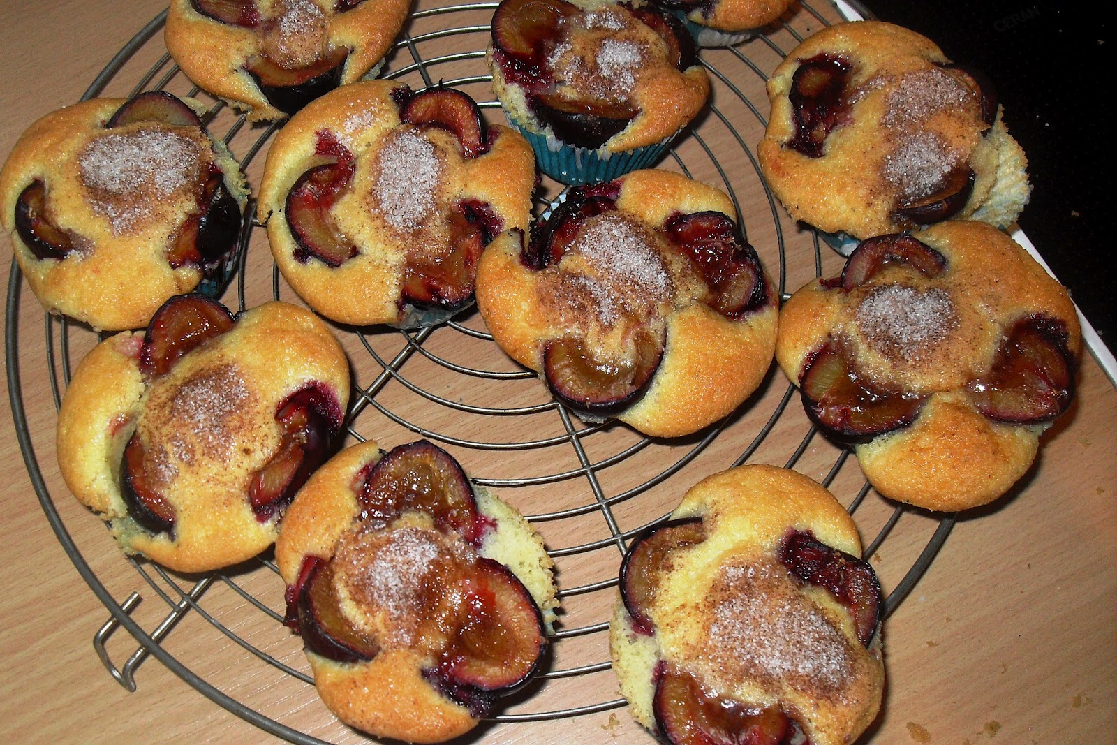 Sanna´s Hexenküche: Pflaumen Muffins
