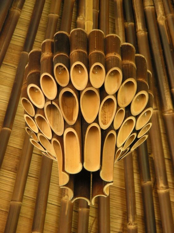 Contoh kerajinan  dari  bambu  sederhana  dan  mudah  dibuat  