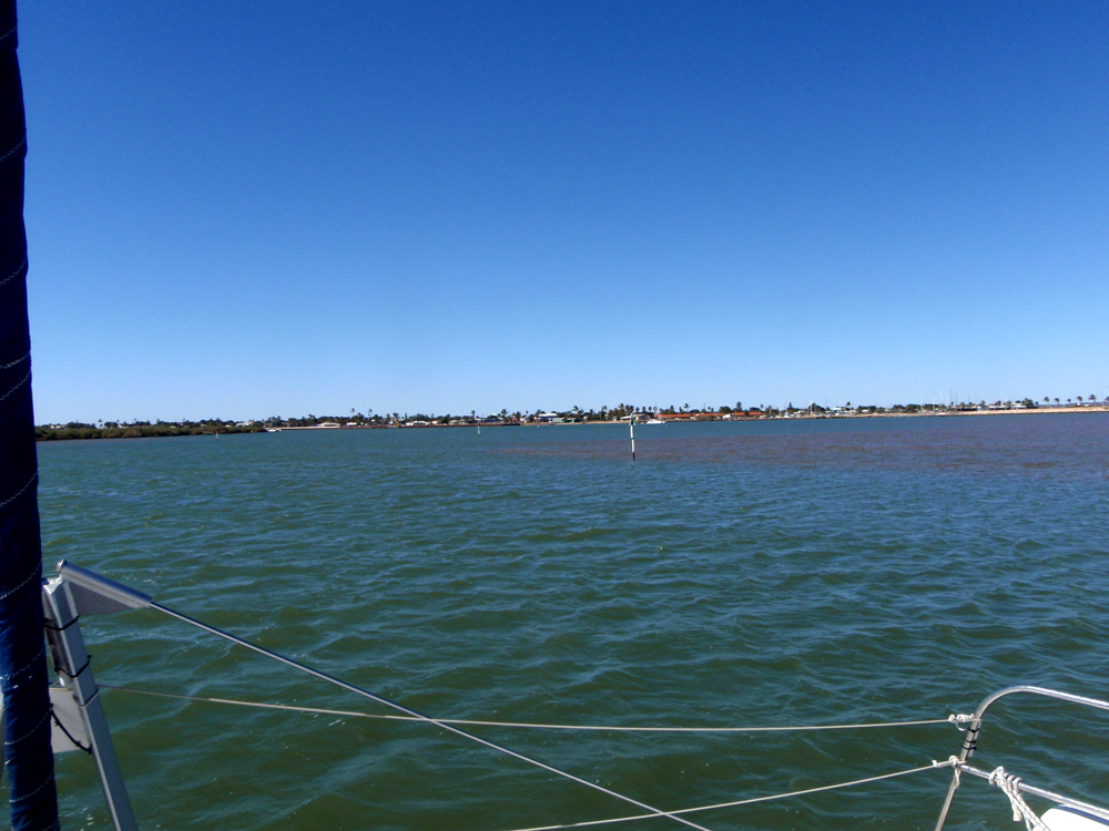 Sailing Aussie coast Exmouth to Carnarvon