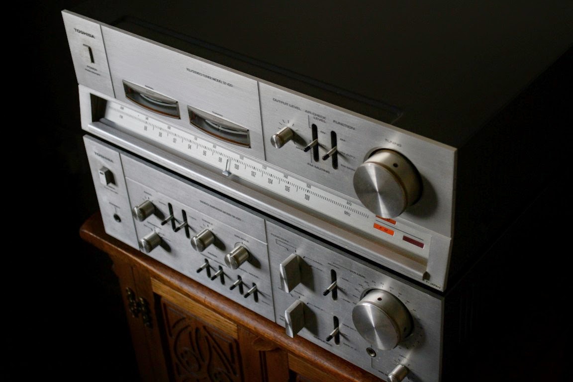 The Vintage HiFi Toshiba SB420 Stereo Amplifier