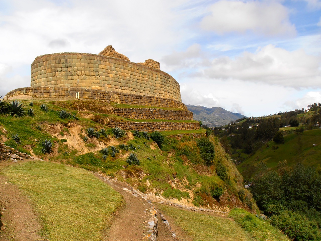 Scheppkes in South America Incan Ruins at Ingapirca (Part 2)