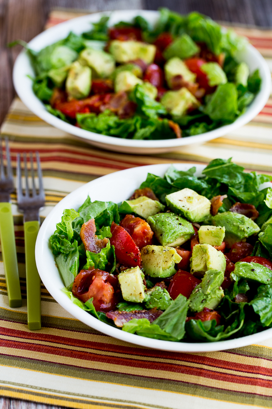 Kalyn's Kitchen® Bacon, Lettuce, Tomato, and Avocado Salad