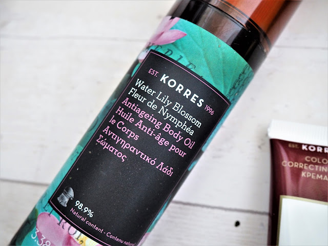 Korres Water Lily Blossom Anti-Ageing Body Oil 