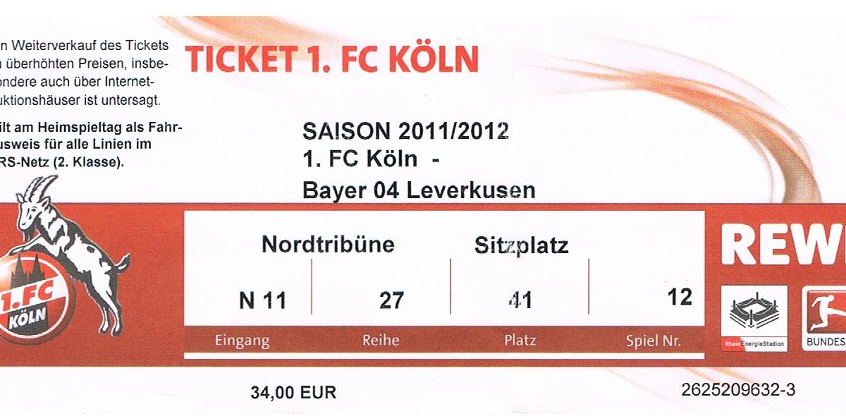 MM Groundhopping 1. FC Köln Bayer Leverkusen