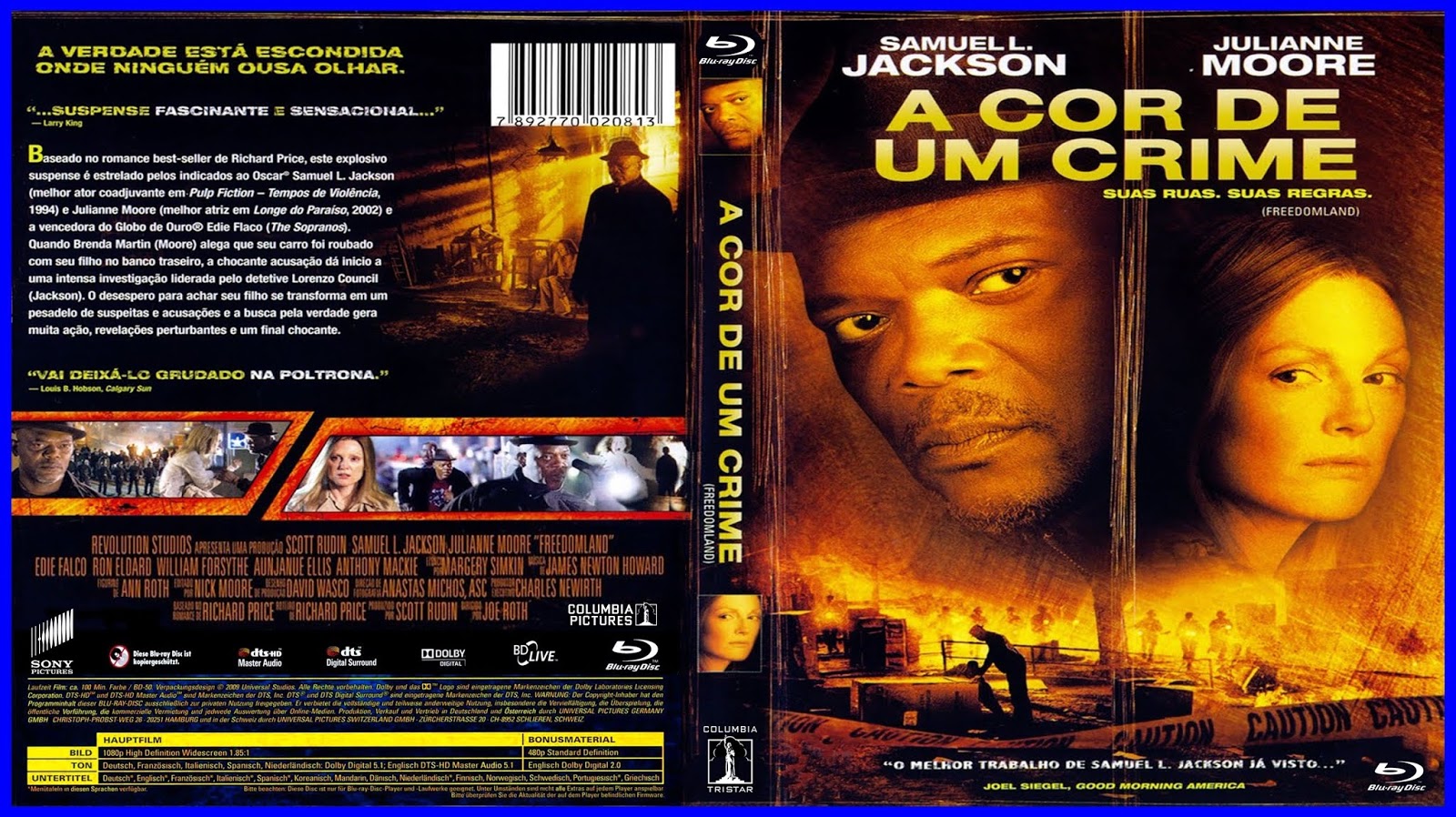 CAPAS DVDR GRATIS A Cor de um Crime (2006) Blu Ray