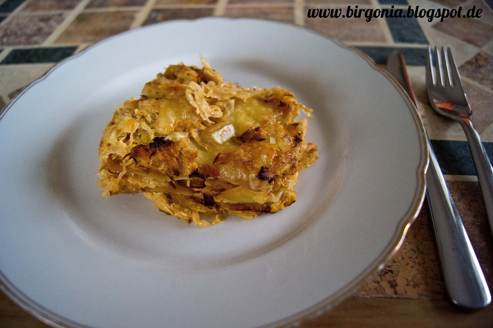 birgonia: Nachgekocht: Sauerkrautlasagne birgonia: Nachgekocht: Sauerkrautlasagne