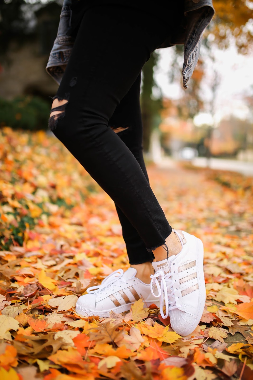 cute outfits with adidas superstars