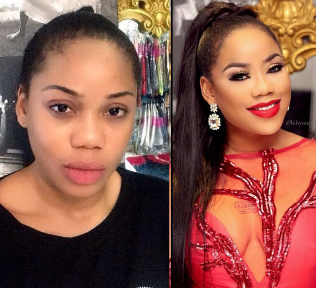 toyin lawani no makeup