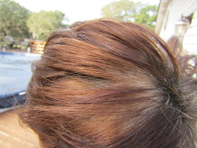 growing out my gray hair www.sewplus.blogspot.com