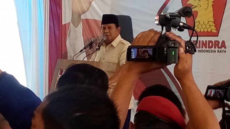 Prabowo Subianto: Kekayaan RI Dinikmati Kurang dari 1% Orang