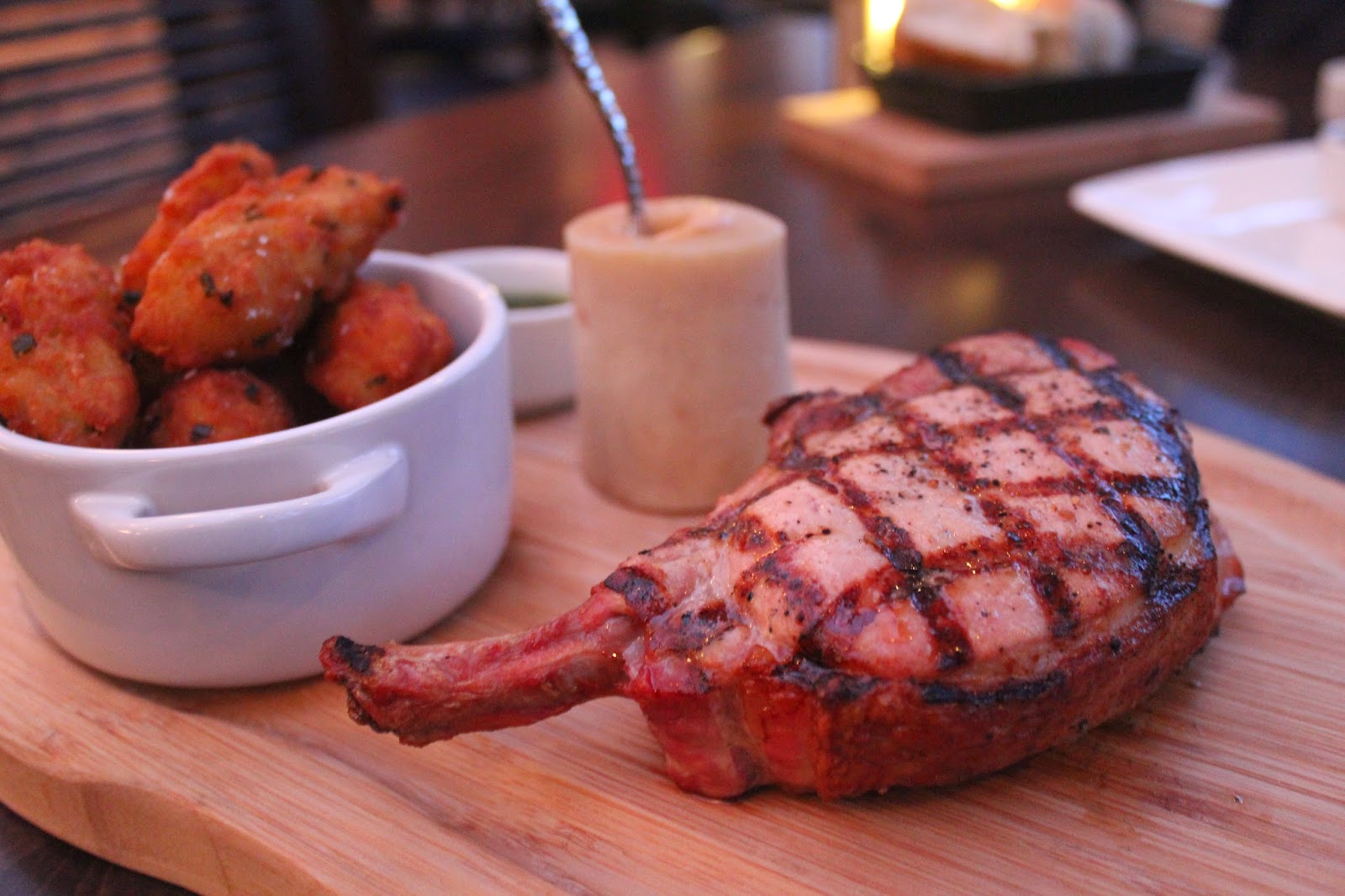 Delicious Dishings Dinner At Chopps American Bar And Grill, Burlington