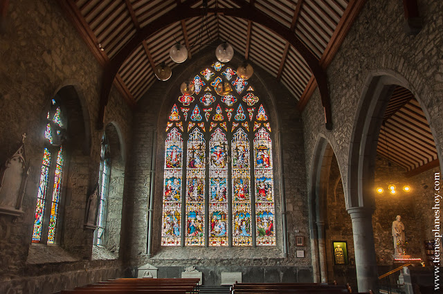 Interior Abadía Negra Irlanda Black Abbey
