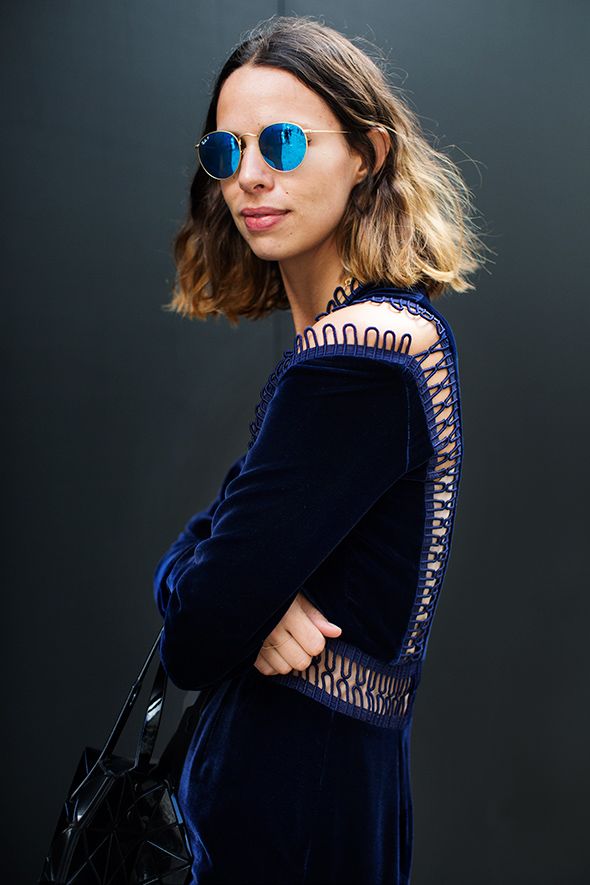 Outfit Inspiration: Blue Velvet
