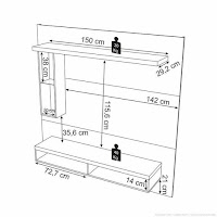 Planos para muebles de madera para la televisión