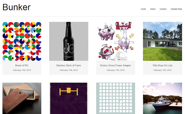 Bunker, Portfolio Wordpress Theme