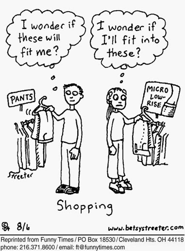 Idea of Shopping Funny Cartoons