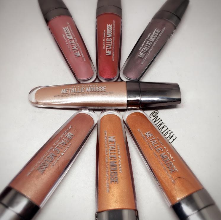 Hard Candy Metallic Mousse Matte Metallic Lip Color (All Seven!) & Mix