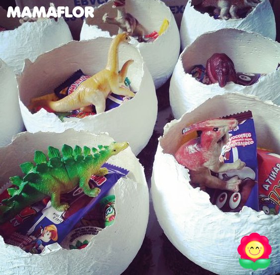 Increíbles Ideas para Fiesta de Dinosaurio! - Manualidades MamaFlor