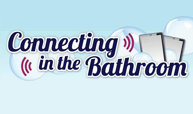 Image: Connecting In The Bathroom #infographic