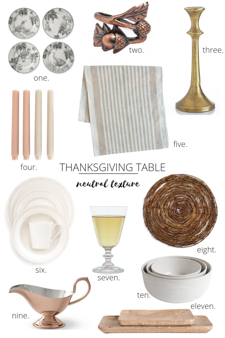 Thanksgiving Table | Textured Neutrals