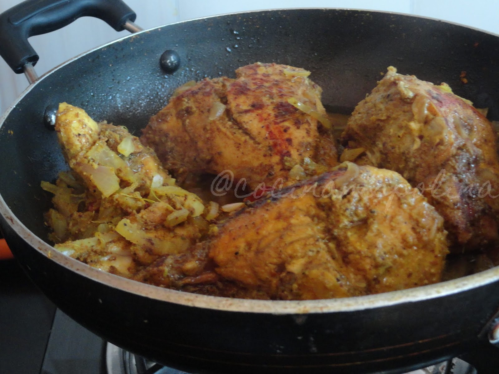 Cocinanispolina {Recipe}Goan Chicken Roast