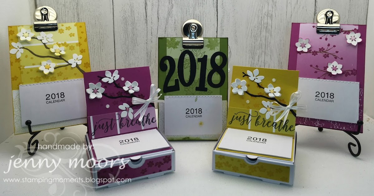Stamping Moments Stampin' UP! Calendars
