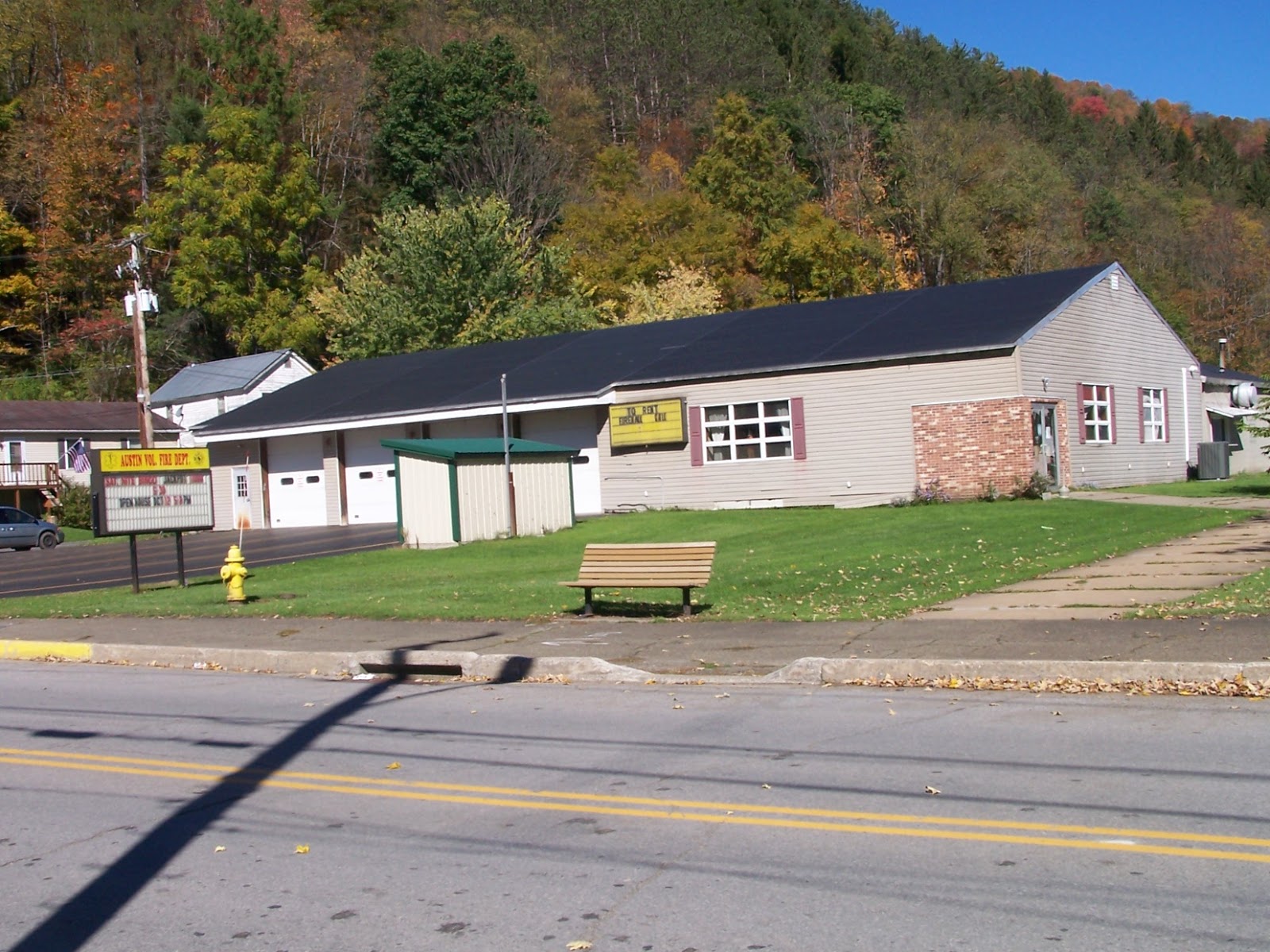 Awesome Austin Main Street, Austin, Pennsylvania, October 10, 2016