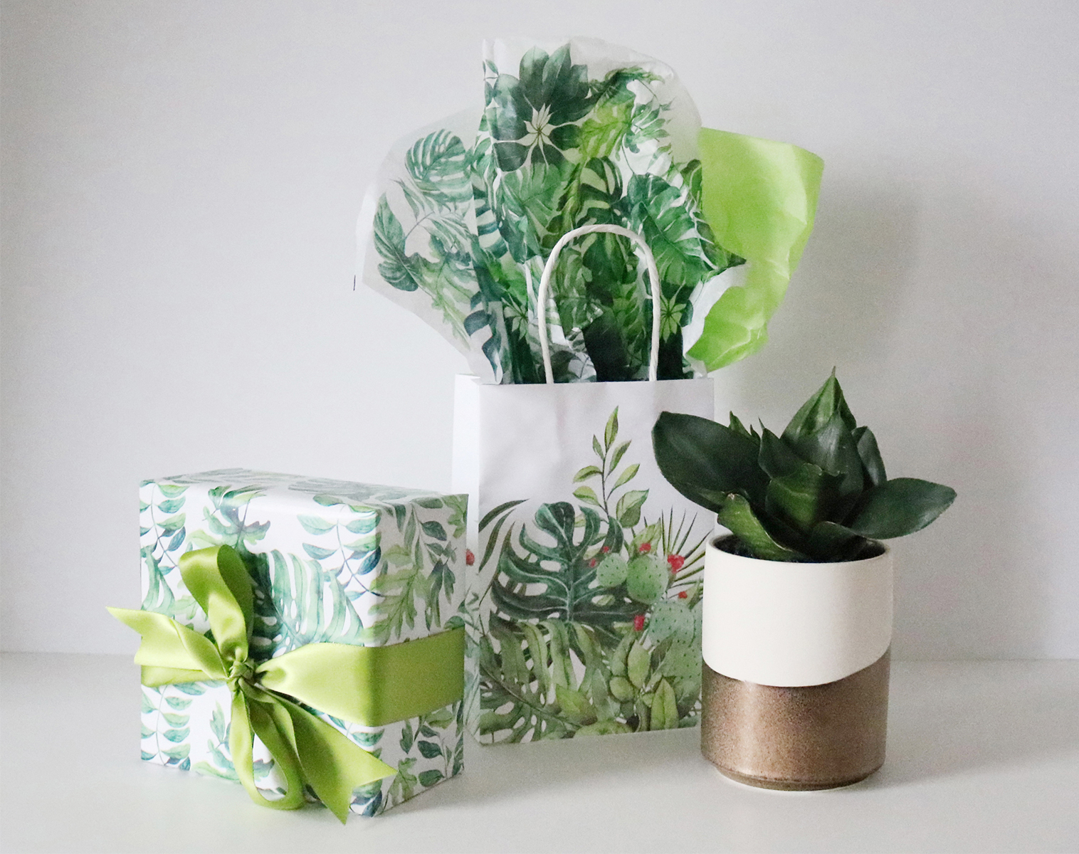 aloha gift wrapping collection from Creative Bag