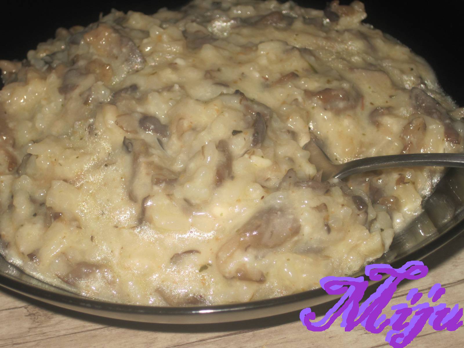 EL BOCADO DE LA HUERTA RISOTTO MELOSO DE SETAS NATA VEGETAL Y TRUFA