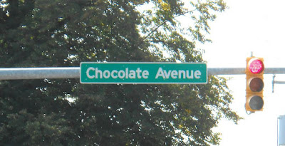 Chocolate Avenue in Hershey Pennsylvania