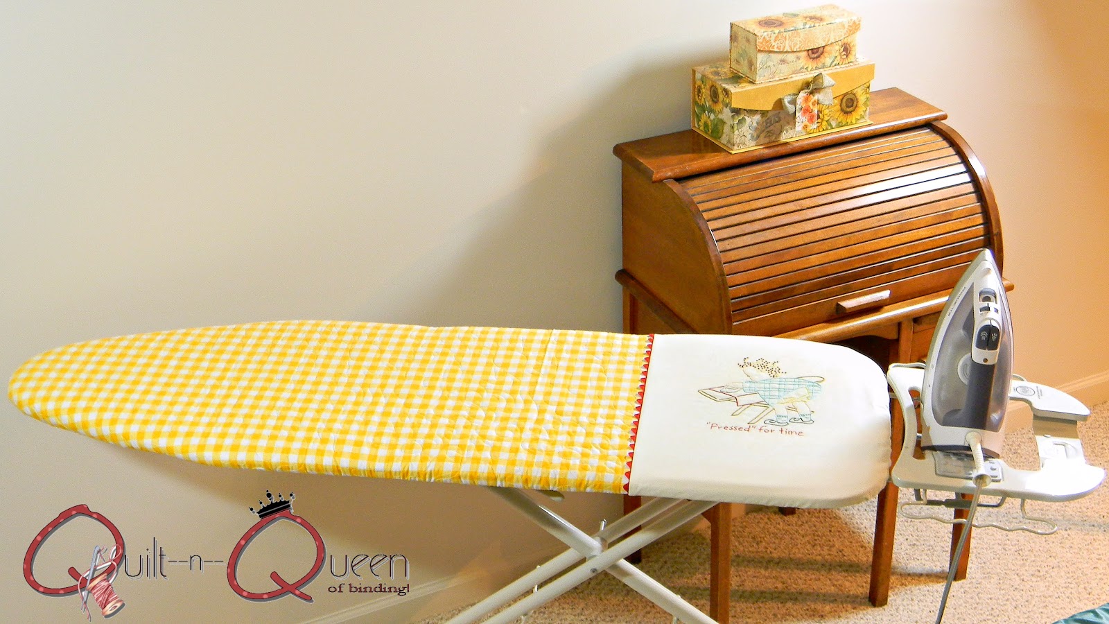 Quilt n Queen A new ironing board cover