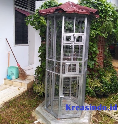 Kandang Burung Besi Cucak Rowo Pesanan Bpk Rudi di Pasar Minggu Kandang Burung Besi Cucak Rowo Pesanan Bpk Rudi di Pasar Minggu